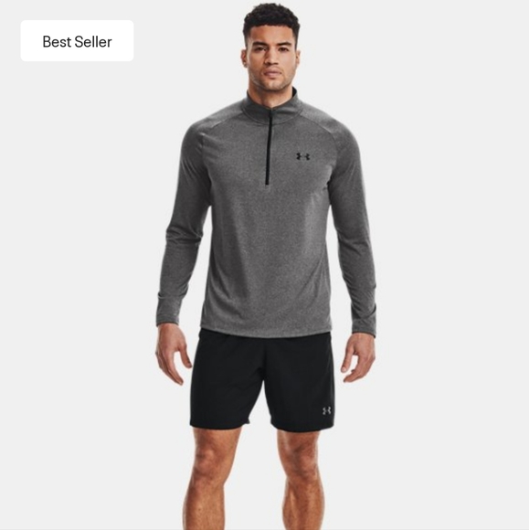 Men's UA Tech™ ½ Zip Long Sleeve - Picture 4 of 7